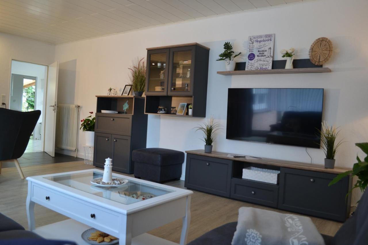 Ferienhaus Am Wasser Hinte 외부 사진